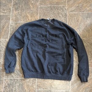 Gildan Men's Charcoal Crewneck Sweater